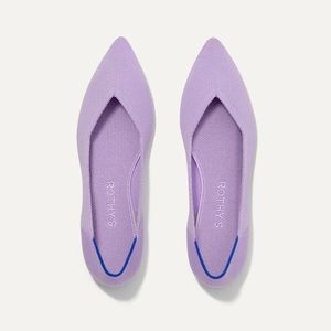 Rothy’s Soft Orchid Point shoes new 9.5